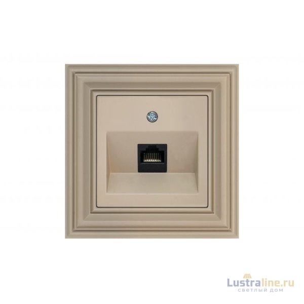 Розетка компьютерная Liregus Retro 29-136