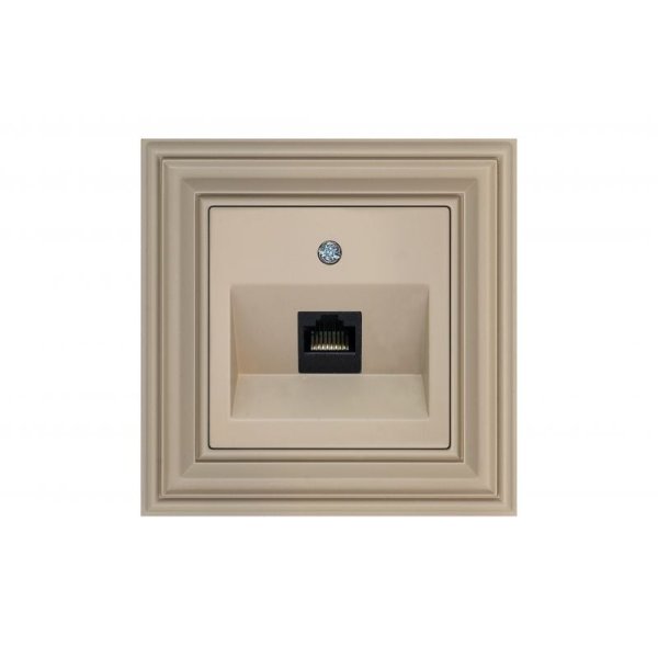 Розетка компьютерная Liregus Retro 29-136