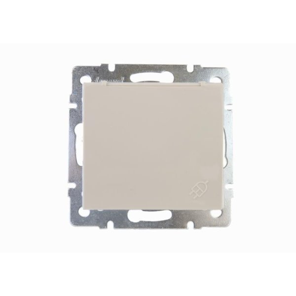 Розетка с/з с крышкой Lezard Rain 703-0388-123
