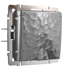 Розетка Werkel Hammer серебряный 4690389162862