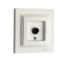 Розетка TV проходная Mono Electric Despina жемчуг 102-252505-137 Розетка TV проходная Mono Electric Despina жемчуг 102-252505-137