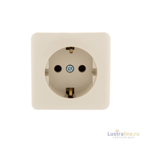 Розетка с/з Lezard Viola 751-0300-122