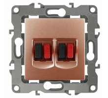 Розетка аудио двойная Эра 12-3112-14 Б0027469