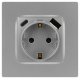 Розетка со шторками с USB type-A+C Эра 12-4108-03 Б0067716