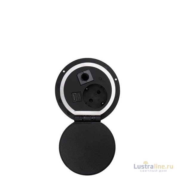 Блок розеток 51 (1 секция и 2 USB) Mebax 00-00000828