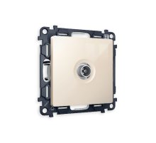 Комплект механизма TV розетки оконечной 50-870 MHz 1dB Ambrella Volt Alfa MA313010