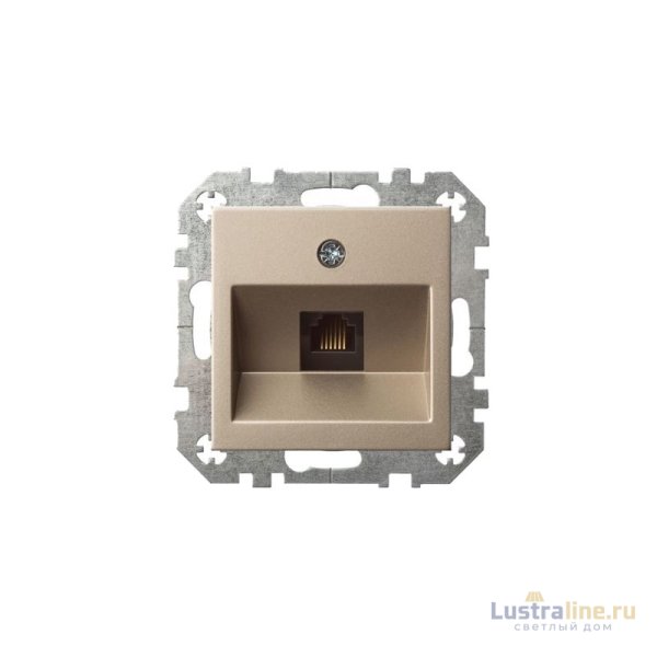 Розетка телефонная (RJ11) Liregus Epsilon 28-3161