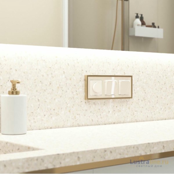 Розетка с заземлением, крышкой и шторками Werkel 4690389197109 W1171243 a064062