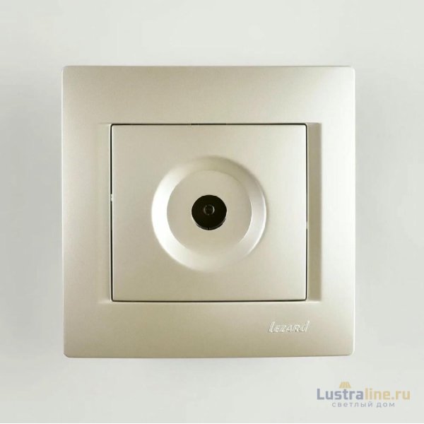 Розетка ТВ проходная Lezard Karina 707-3088-129