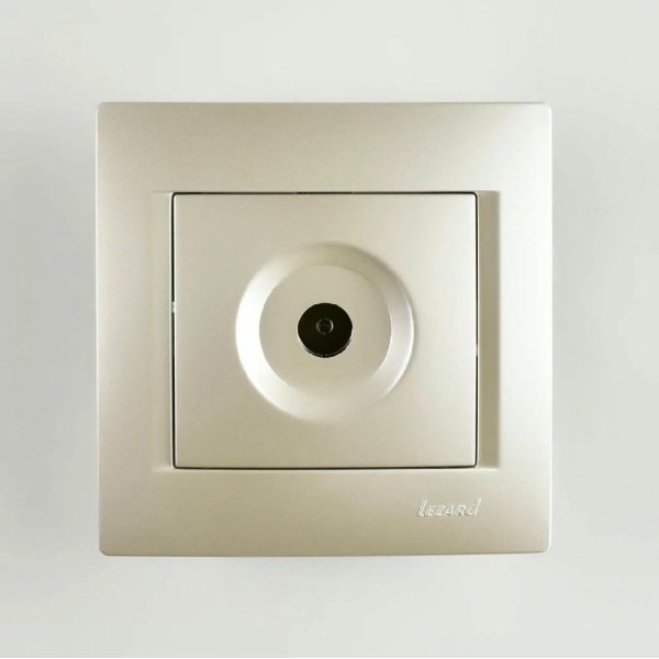 Розетка ТВ проходная Lezard Karina 707-3088-129