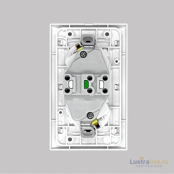 Розетка с заземлением SHIN DONG-A Bega WBW-1123-ANT Розетка с заземлением SHIN DONG-A Bega WBW-1123-ANT