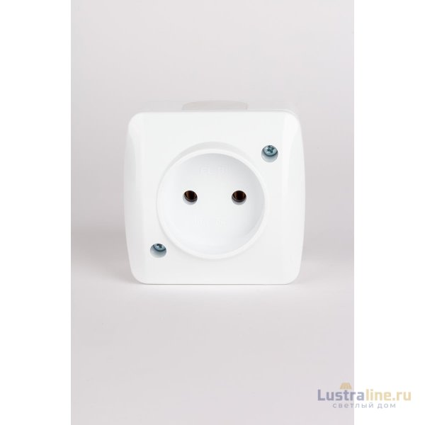 Розетка без заземления ELBI Alsu 504-010200-215