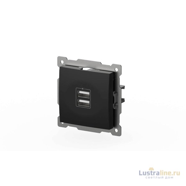 Розетка USB 5V 2,1A 2-я ELBI Zena Vega 609-014800-143