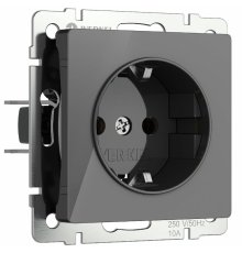 Розетка с заземлением и шторками Werkel 4690389197512 W1171144 a064091