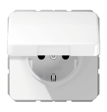 Розетка штепсельная Schuko Jung CD1520BFKLWW