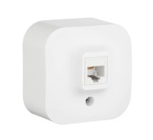 Розетка телефонная RJ11 Legrand Quteo белая 782214