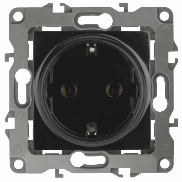 Розетка 2P+E Schuko Эра 12-2101-06 Б0014680