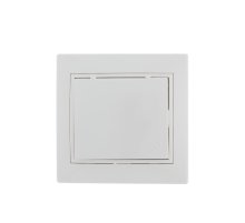 Розетка с/з с крышкой Lezard Mira 701-0202-123