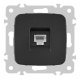 Розетка RJ45 Arte Milano 205.45-1.black