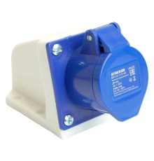 Розетка стационарная Stekker RST16-113-44 49432