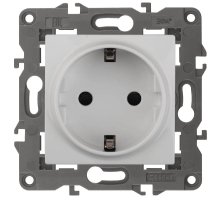 Розетка ЭРА Elegance 2P E Schuko 16A 250V 14-2101-01 Б0034264