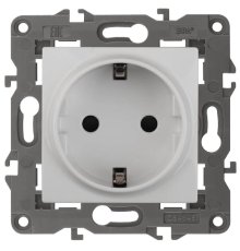 Розетка ЭРА Elegance 2P E Schuko 16A 250V 14-2101-01 Б0034264