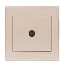 Розетка ТВ проходная Lezard Rain 703-0303-129