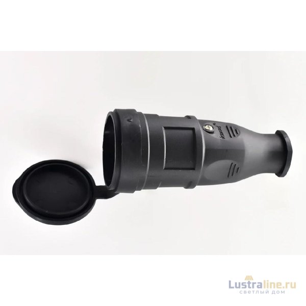 Штепсельный разъем с заглушкой Lezard Каучук 106-0400-0102/102