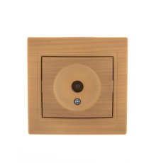 Розетка ТВ оконечная Lezard Mira 701-4747-130