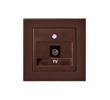 Розетка телевизионная (TV) F-разъем Liregus Epsilon 28-142