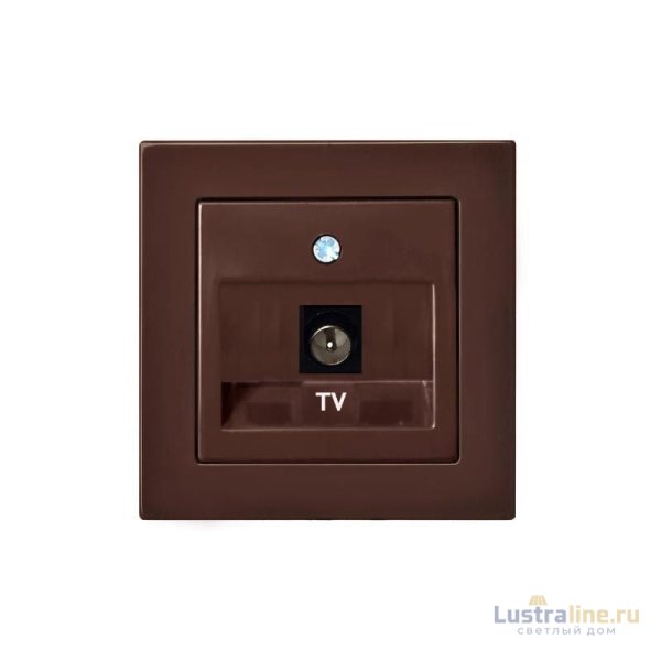 Розетка телевизионная (TV) F-разъем Liregus Epsilon 28-142