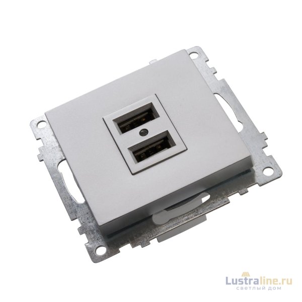 Розетка USB 2-местная Stekker Катрин 39588