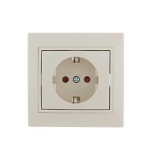 Розетка с защитой от детей Lezard Mira 701-0303-124
