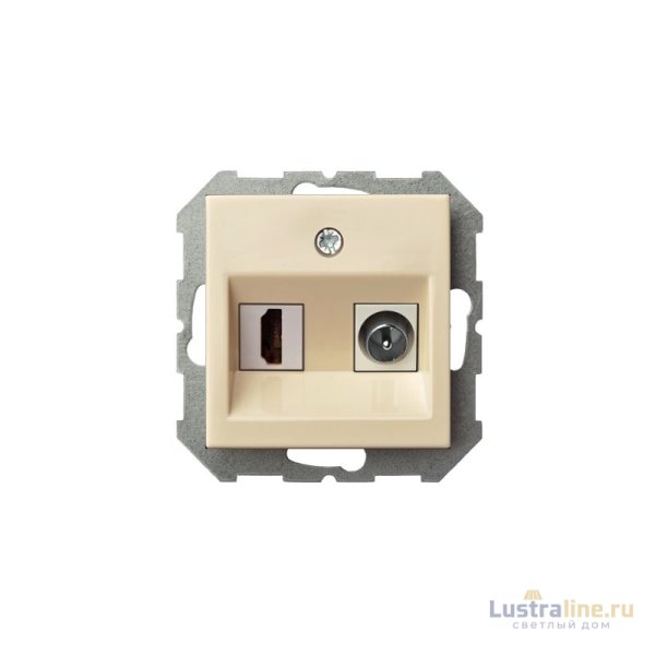 Розетка HDMI и TV Liregus Epsilon 28-0851