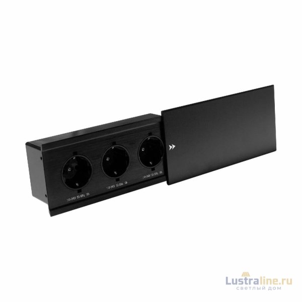 Блок розеток JX (Slide Top) (3 секции с кабелем питания) Mebax 00-00002887
