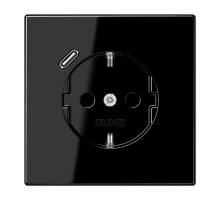 Розетка 2K+З USB Typ C Jung LS1520-18CSW Розетка 2K+З USB Typ C Jung LS1520-18CSW