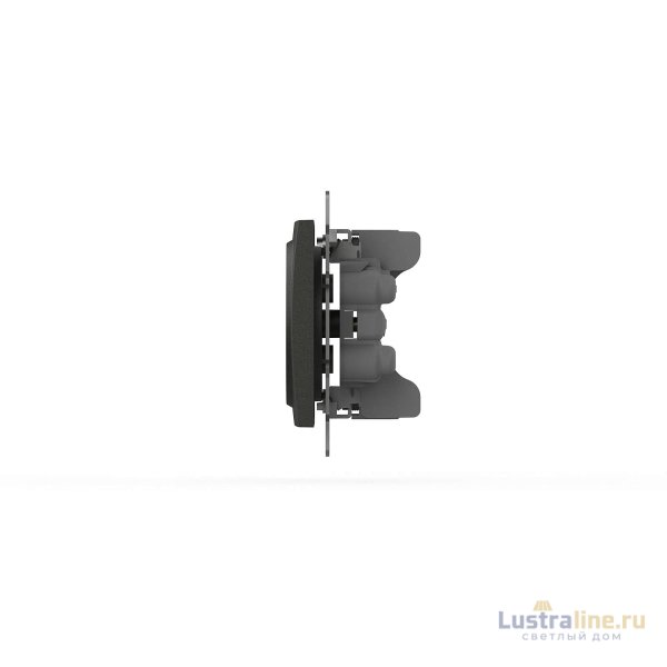Розетка двухместная без заземления ELBI Zena Vega 609-011100-908