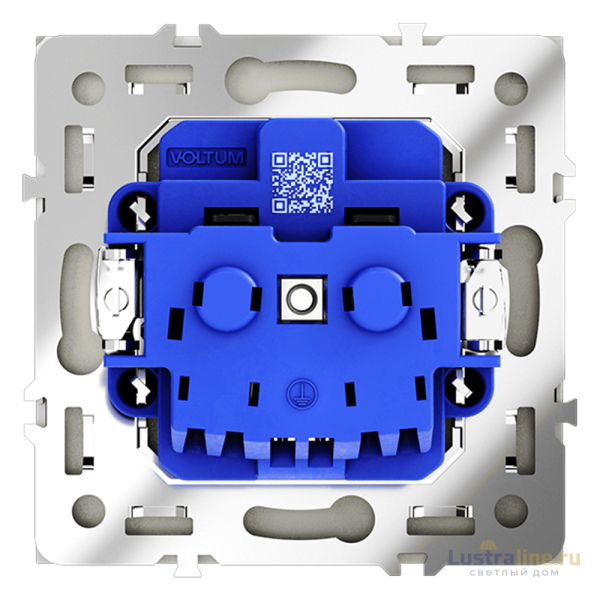 Розетка со шторками Voltum S70 VLS040204