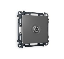 Комплект механизма TV розетки проходной 5-1000 MHz 4dB Ambrella Volt Alfa MA663030