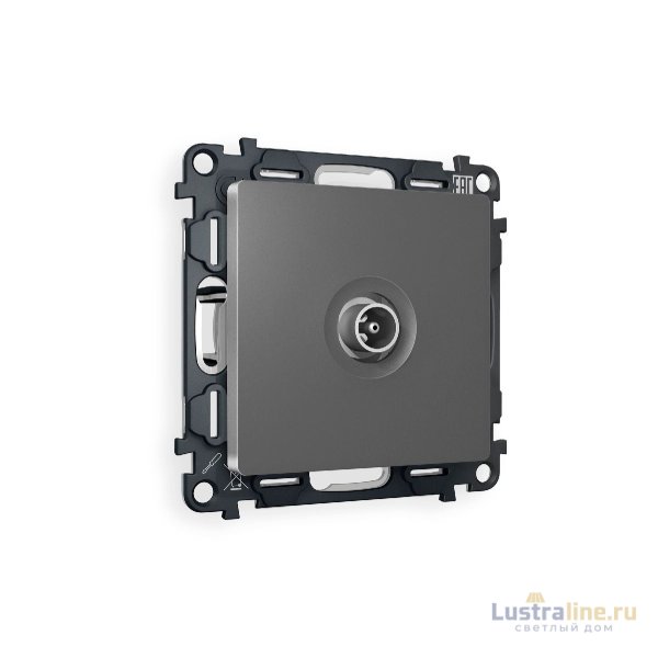 Комплект механизма TV розетки проходной 5-1000 MHz 4dB Ambrella Volt Alfa MA663030