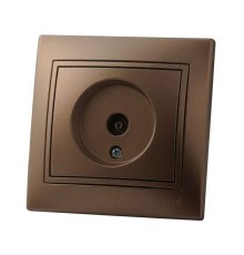 Розетка ТВ проходная Lezard Mira 701-3131-129