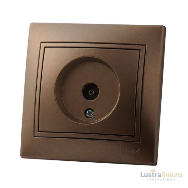 Розетка ТВ проходная Lezard Mira 701-3131-129
