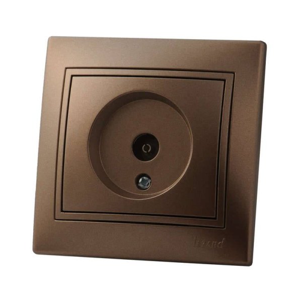 Розетка ТВ проходная Lezard Mira 701-3131-129