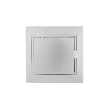 Розетка с/з с крышкой Lezard Mira 701-1010-123