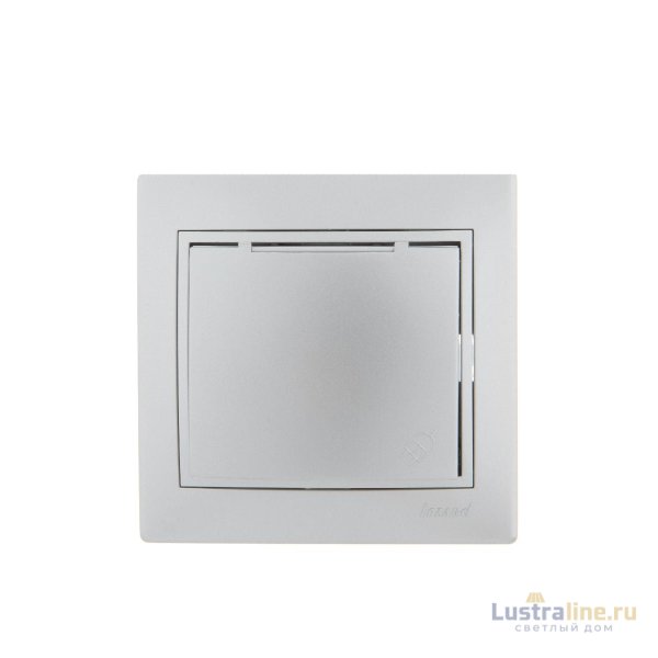 Розетка с/з с крышкой Lezard Mira 701-1010-123