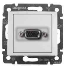 Розетка HD15 Legrand Valena белая 770083