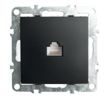 Розетка компьютерная 1-местная RJ-45 Stekker Эрна PST00-9107-03 49151 Розетка компьютерная 1-местная RJ-45 Stekker Эрна PST00-9107-03 49151