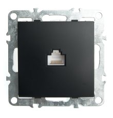 Розетка компьютерная 1-местная RJ-45 Stekker Эрна PST00-9107-03 49151