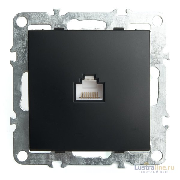 Розетка компьютерная 1-местная RJ-45 Stekker Эрна PST00-9107-03 49151