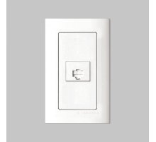 Розетка компьютерная CAT5 (Rj45) SHIN DONG-A Laon WLO-1427-WH